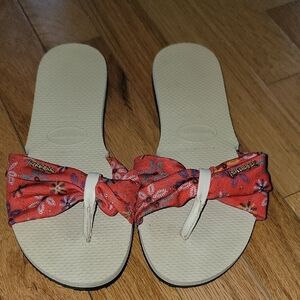 Havaianas Women's Red Flip Flops